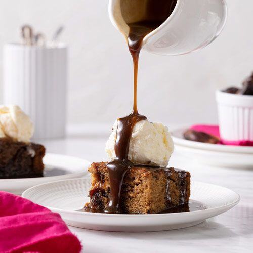 Sticky Date Pudding with Butterscotch Sauce